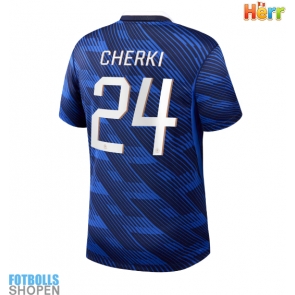 Billiga Frankrike Rayan Cherki #24 Hemmatröja VM 2026 Kortärmad